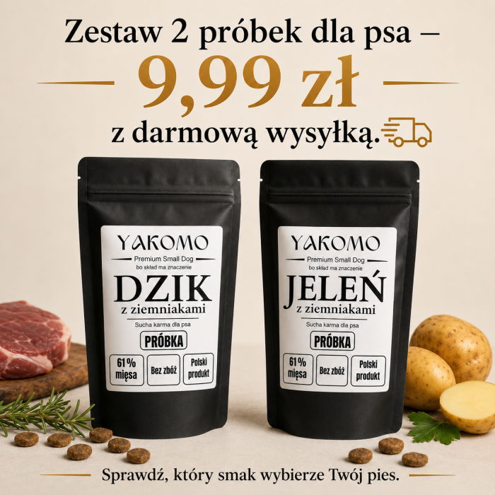 YAKOMO Zestaw 2 próbek dla psa dzik i Jeleń.png